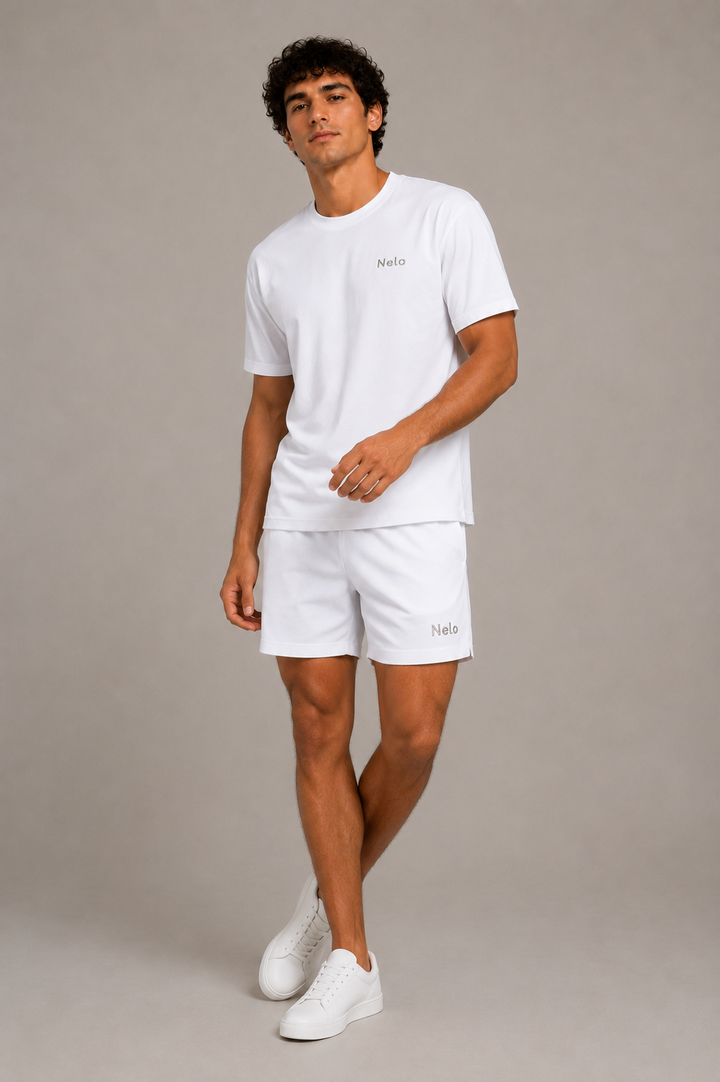 White men T-shirts front 