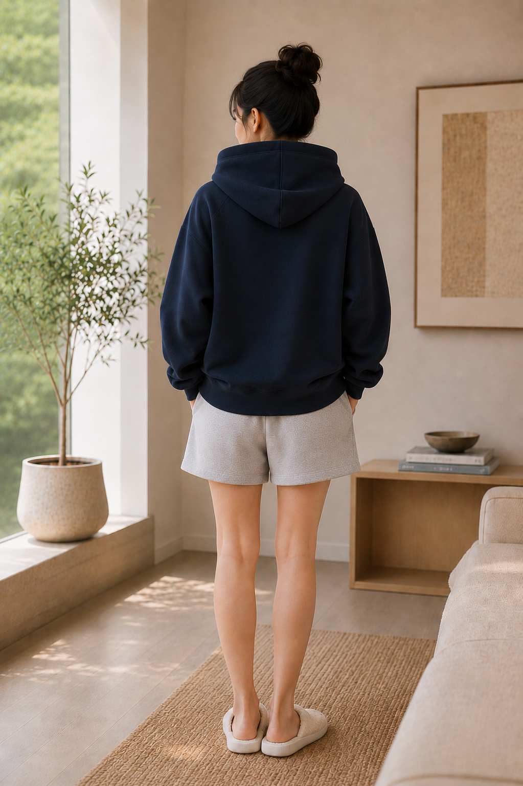 Air Spacer Pullover Hoodie