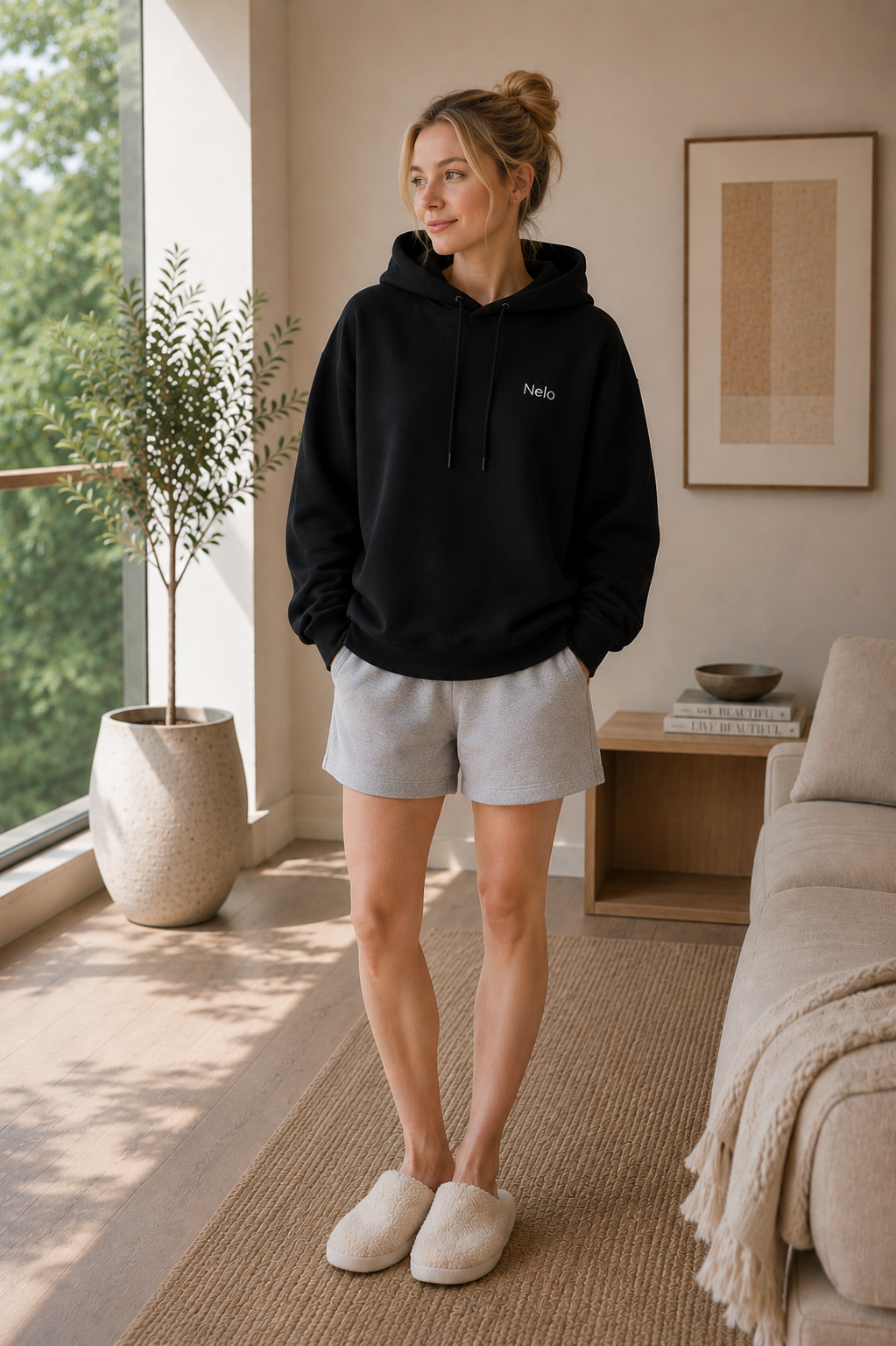 Air Spacer Pullover Hoodie