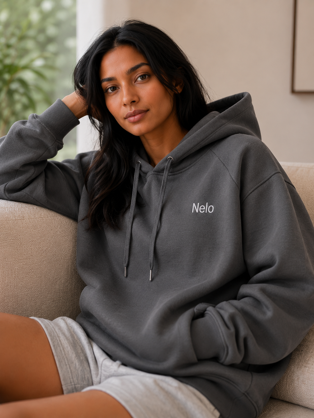 Air Spacer Pullover Hoodie