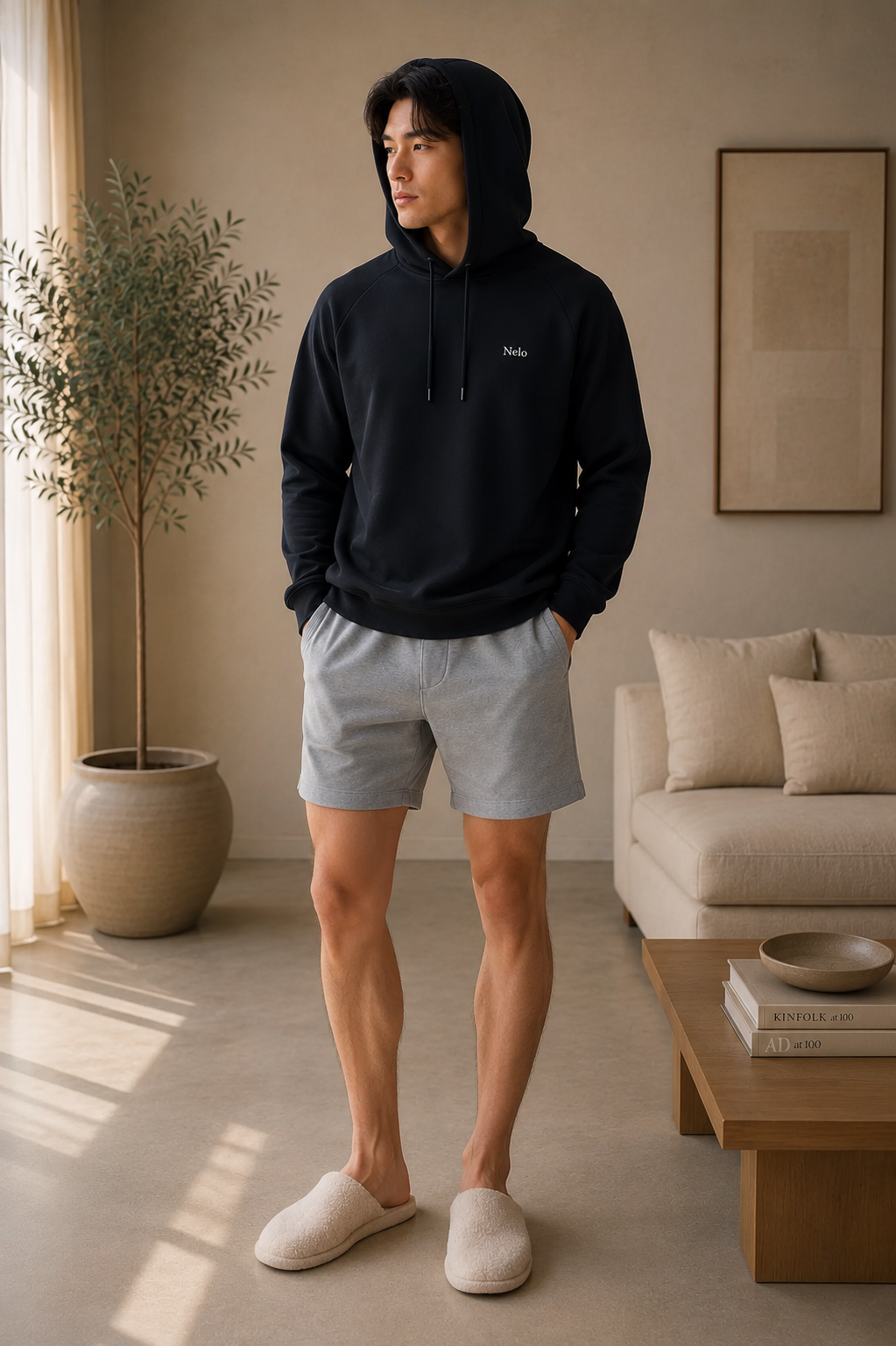 Air Spacer Pullover Hoodie