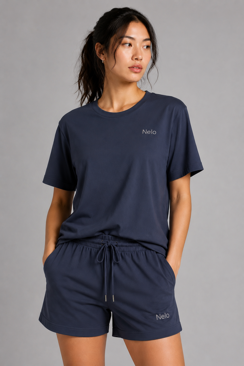 Graphite Mist women T-shirts front 